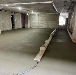 Creating Steps for Different floor finishes | Irish Life Redevelopment | Dublin