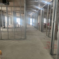 6000 m2 at 100 mm sand cement over UFH_ B Doherty Mobile screeding