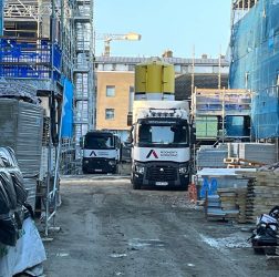 St. Mary’s Place Dublin Renewal Project | 10, 000 M2 Sand cement screed with fibres | B Doherty Mobile Screed Factory